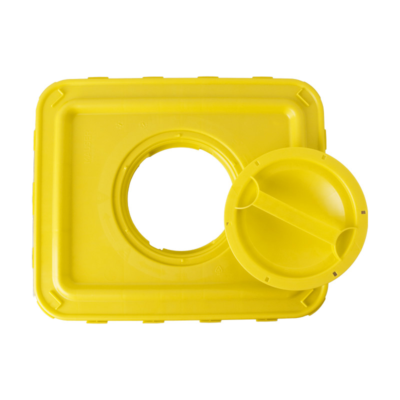 Yellow Lid for WIVA Waste Container Health and Care