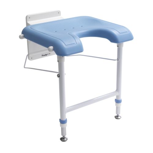 U Shape Wall Mounted Shower Seat Health and Care