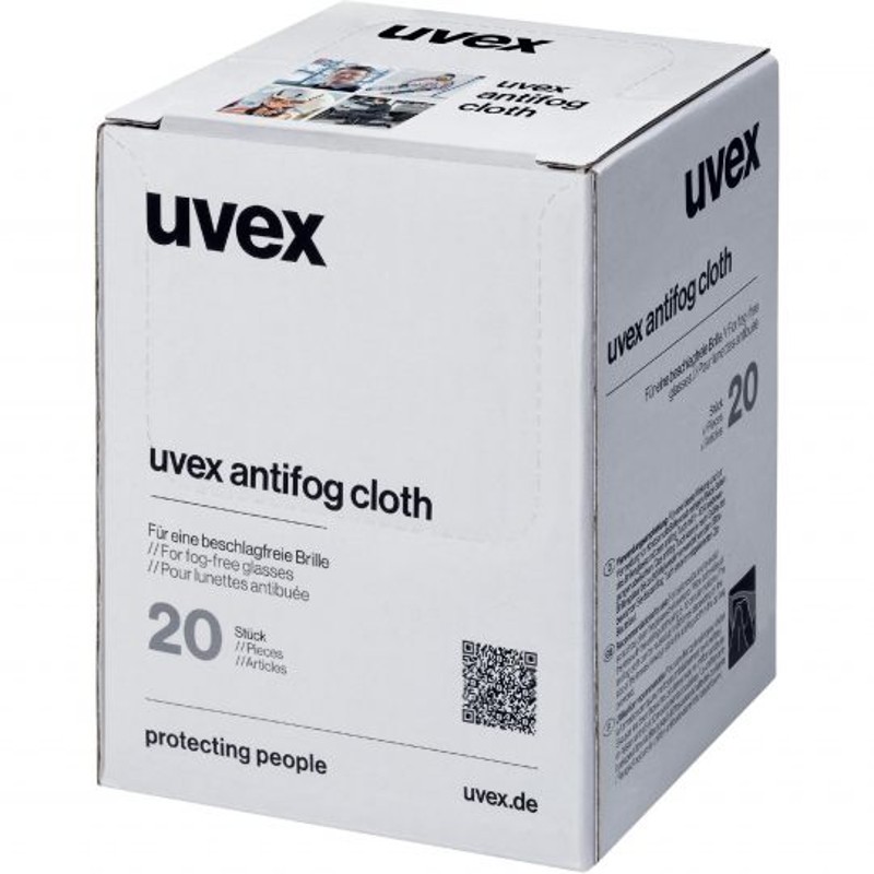 Uvex AntiFog Lens Protect Cloth Health and Care