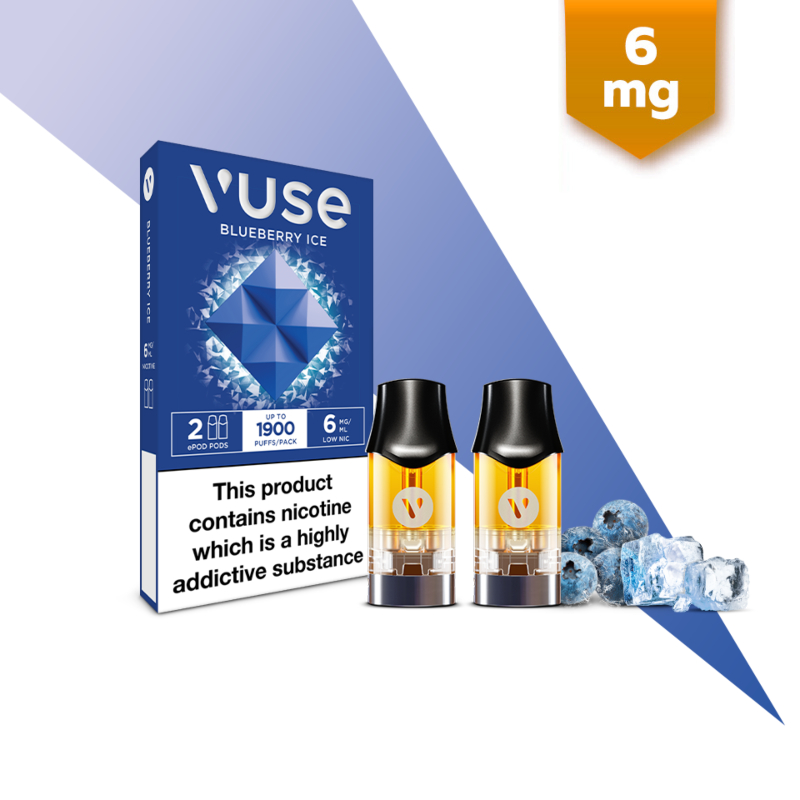 vuse pro pod blueberry ice Produttore, grossista e fornitore OEM di vuse go 1000 main image 1