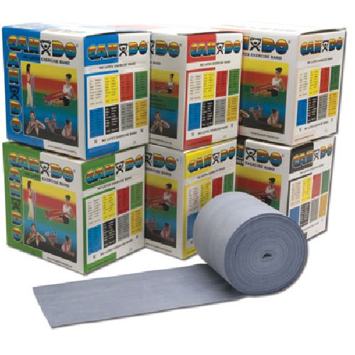 Cando Exercise Band 50 yd. Green/Medium Latex Free Health and Care