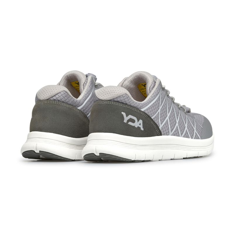 YDA Vault Women's Diabetic Trainers Silver | Health and Care