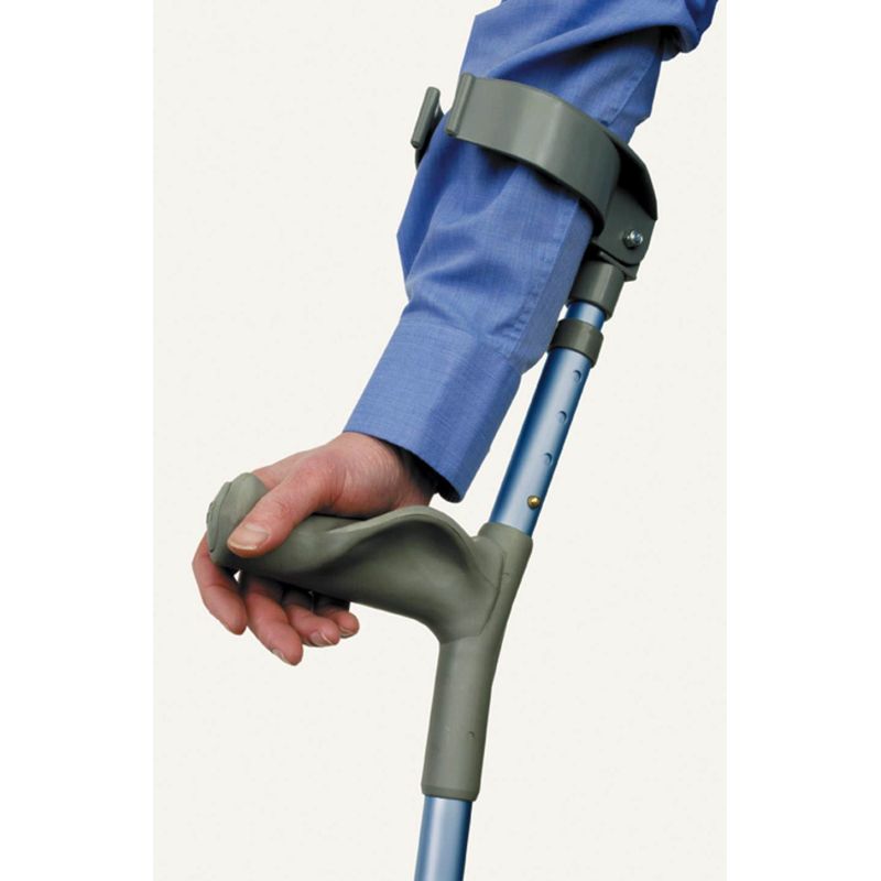 Comfort Grip Adjustable Forearm Crutches Health and Care