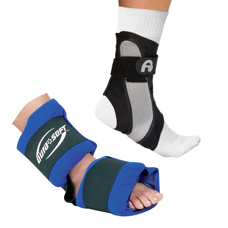 Aircast A60 and DuraSoft Ankle Ice Pack Health and Care