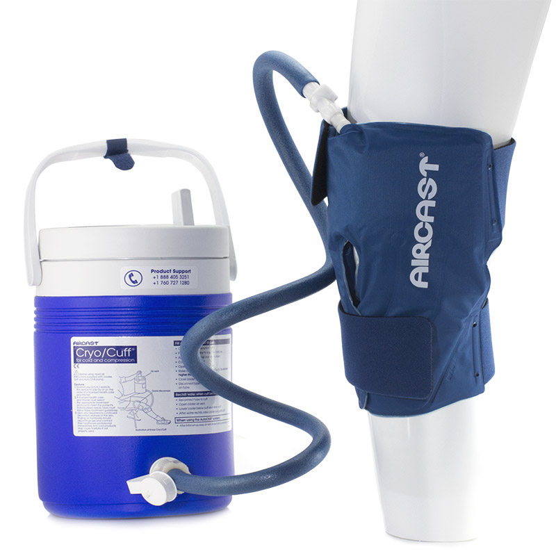 Aircast Knee Cryo//Cuff Cold Therapy Knee Injury Recovery Cold Compression