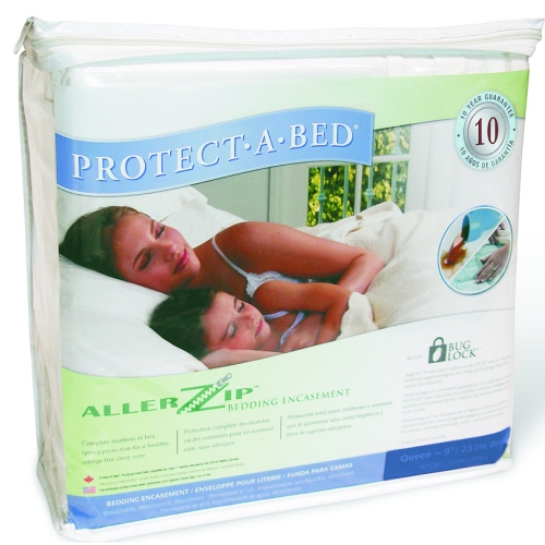 AllerZip Bed Bug and Allergy Mattress Protector | Health ...