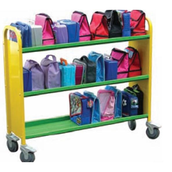 lunch box with shelves