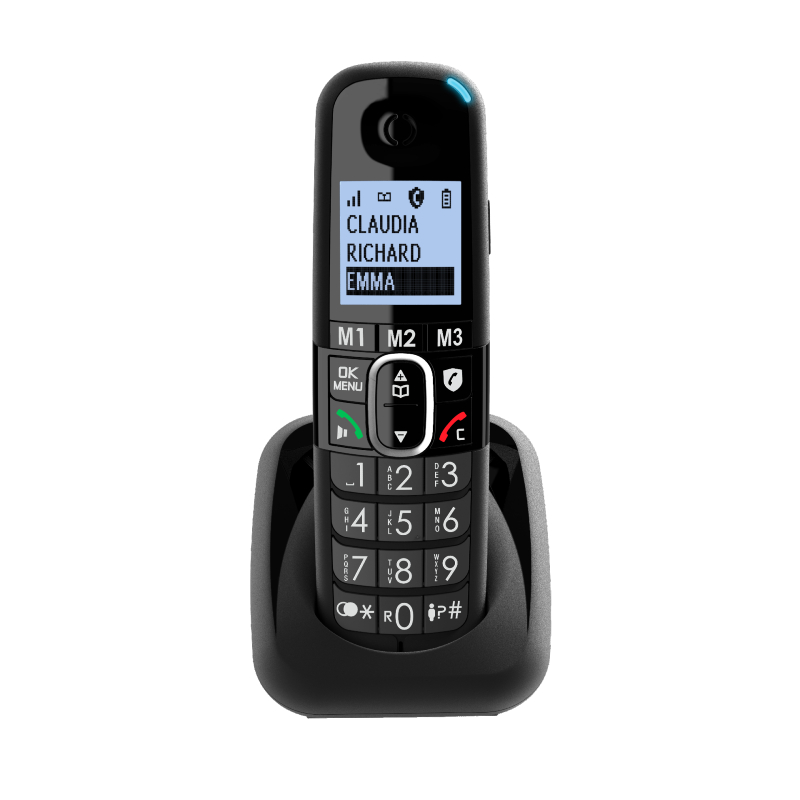BigTel 1580 Corded Phone and Handset Health and Care