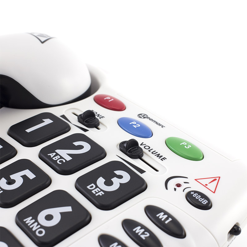 Geemarc Amplipower 50 Amplified Telephone Twin Pack Health and Care