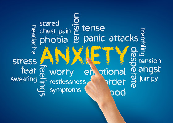 Anxiety disorders come in various shapes and sizes with many different symptooms