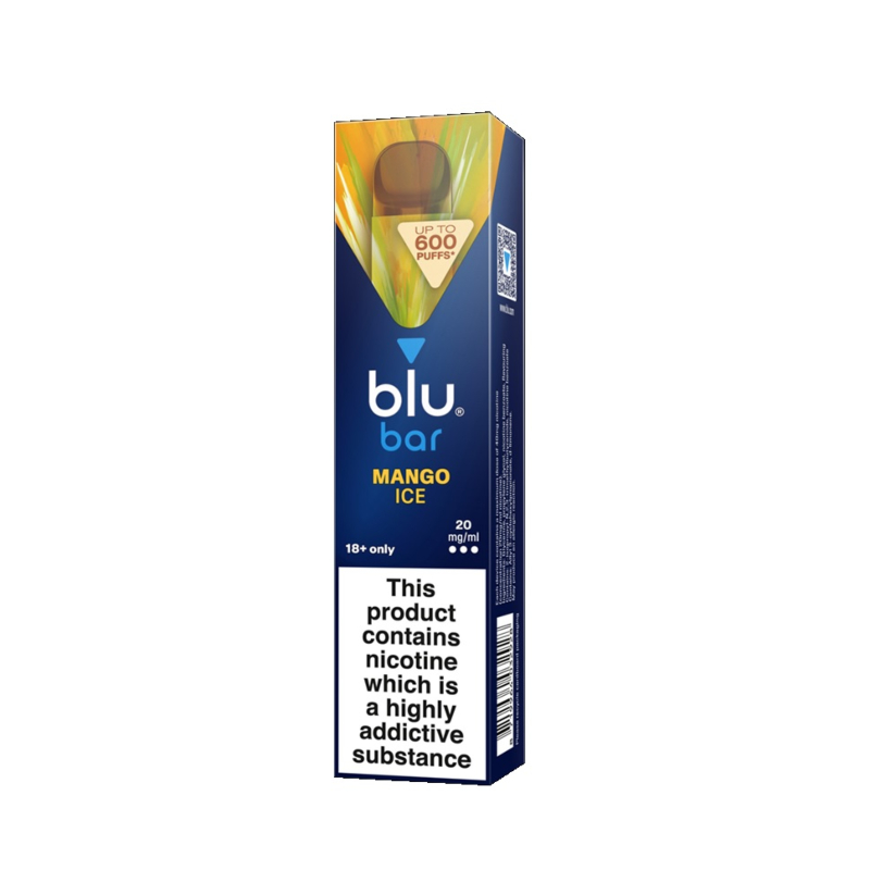 Blu Bar Mango Ice Vape Pen (10 Pack) Health and Care