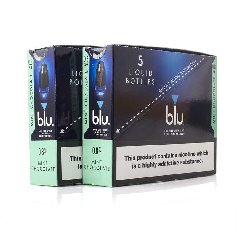 Blu Pro Mint Chocolate ELiquid (Pack of Ten) Health and Care