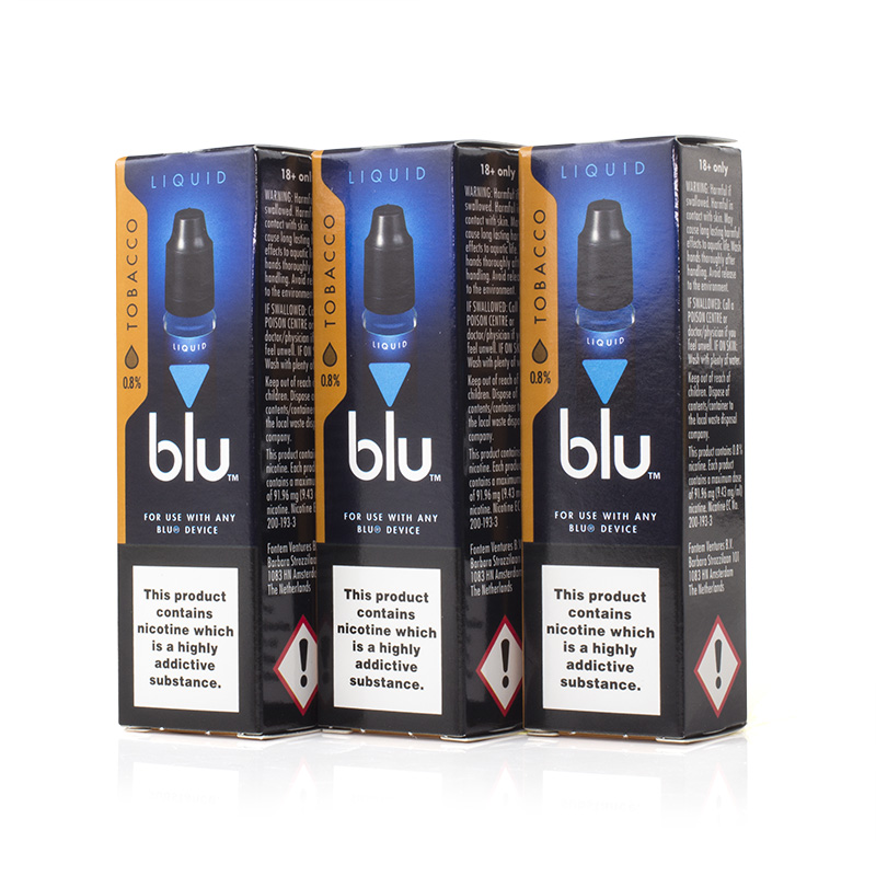 Blu Pro Golden Tobacco ELiquid (Pack of Three) Health and Care