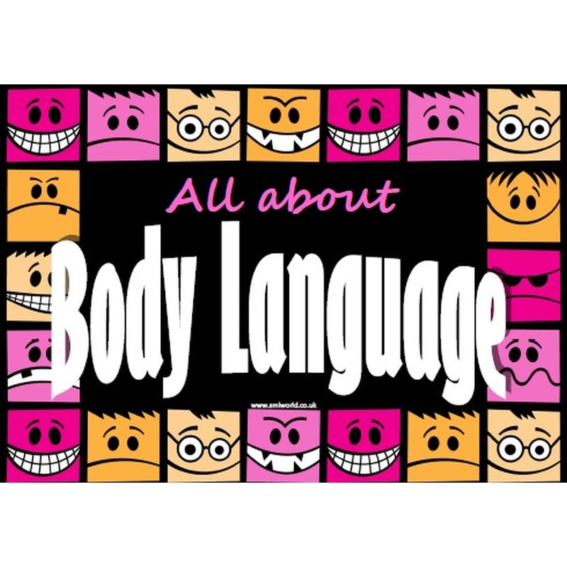 All About Body Language Discussion Cards | Health and Care