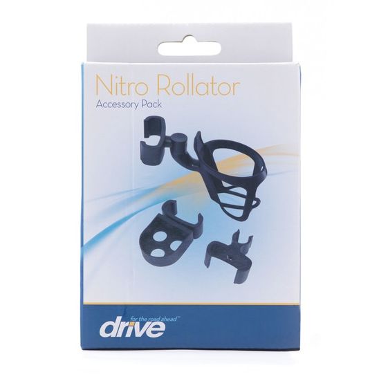 Bottle Holder and Cane Holder Accessory Pack for the Drive Medical
