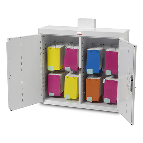 Bristol Maid 1000 x 300 x 900mm Double Door Drug and Medicine