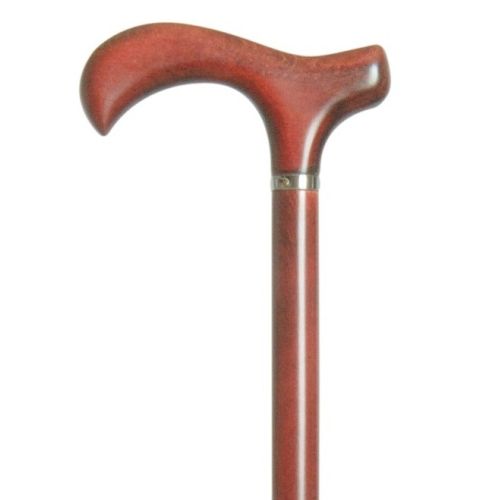 Burgundy Melbourne Derby Walking Cane Health and Care