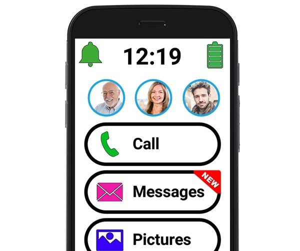 Three Photo Speed Dial Buttons Three Photo Speed Dial Buttons