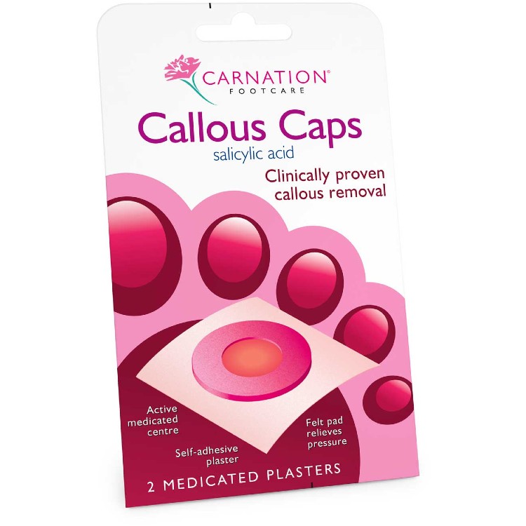 Carnation Footcare Callous Caps (2 Pack) Health and Care