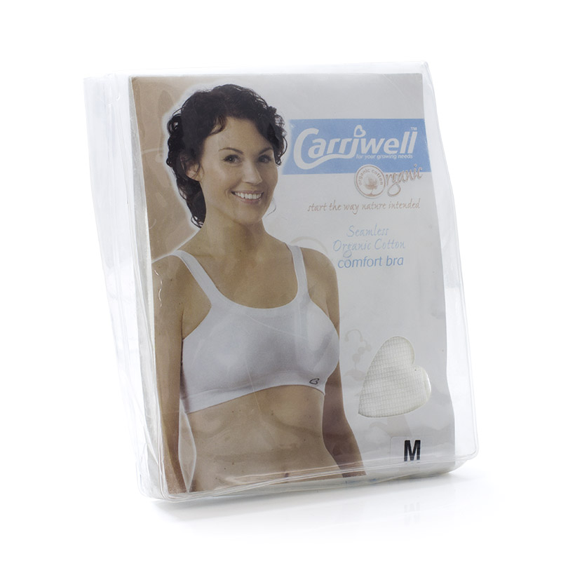 Carriwell Organic Cotton Seamless Comfort Bra