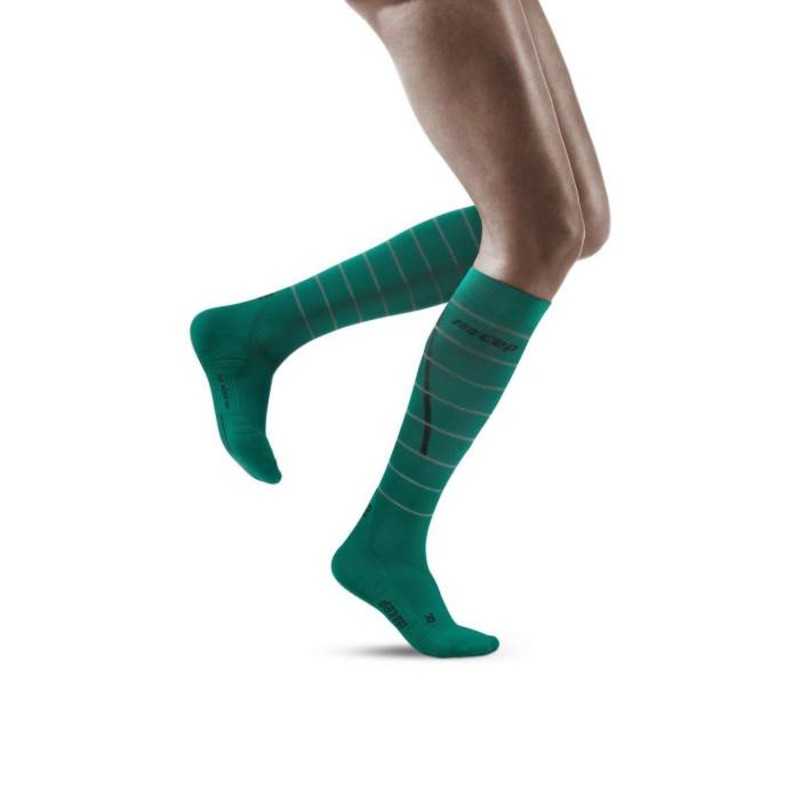 CEP Green Running Compression Socks for Women Health and Care