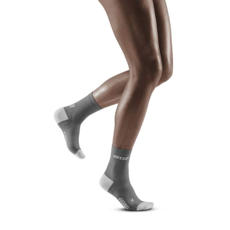 CEP Women's Grey Ultralight Compression Socks Health and Care