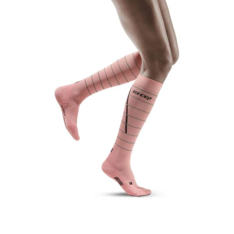 CEP Rose Running Compression Socks for Women Health and Care