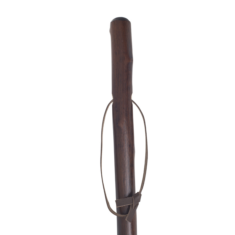 Chestnut Hiker Stick with Spiked Ferrule | Health and Care