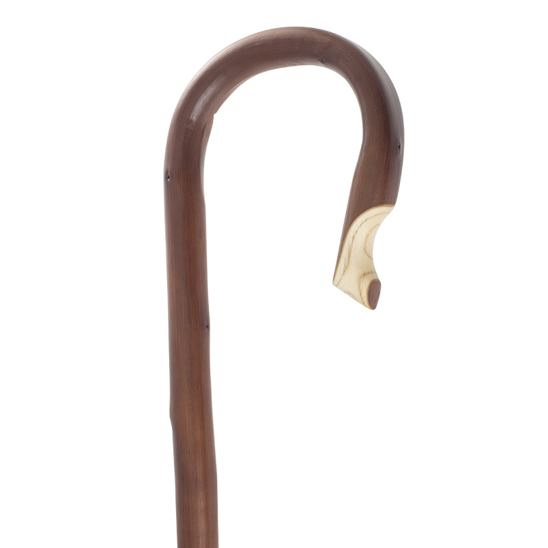 Chestnut Shepherd's Crook Walking Stick (5') | Health and Care
