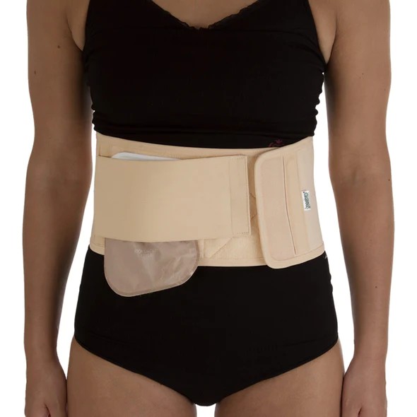 Comfizz 15cm White Level 3 Ostomy Belt Health and Care