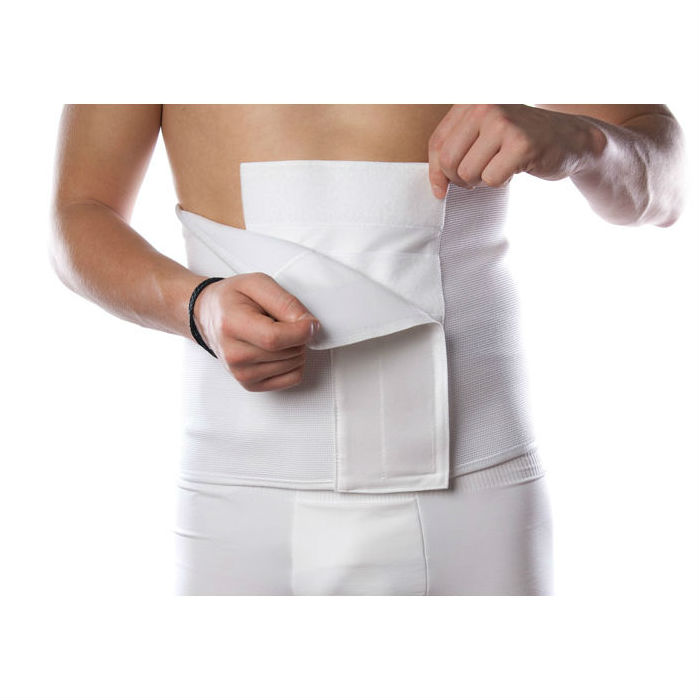 Comfizz 27cm Deep Abdominal Support Belt with Bone Rib Support Health