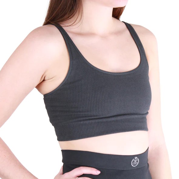 Comfizz Cotton Bra Top Level 2 (Slate) | Health and Care