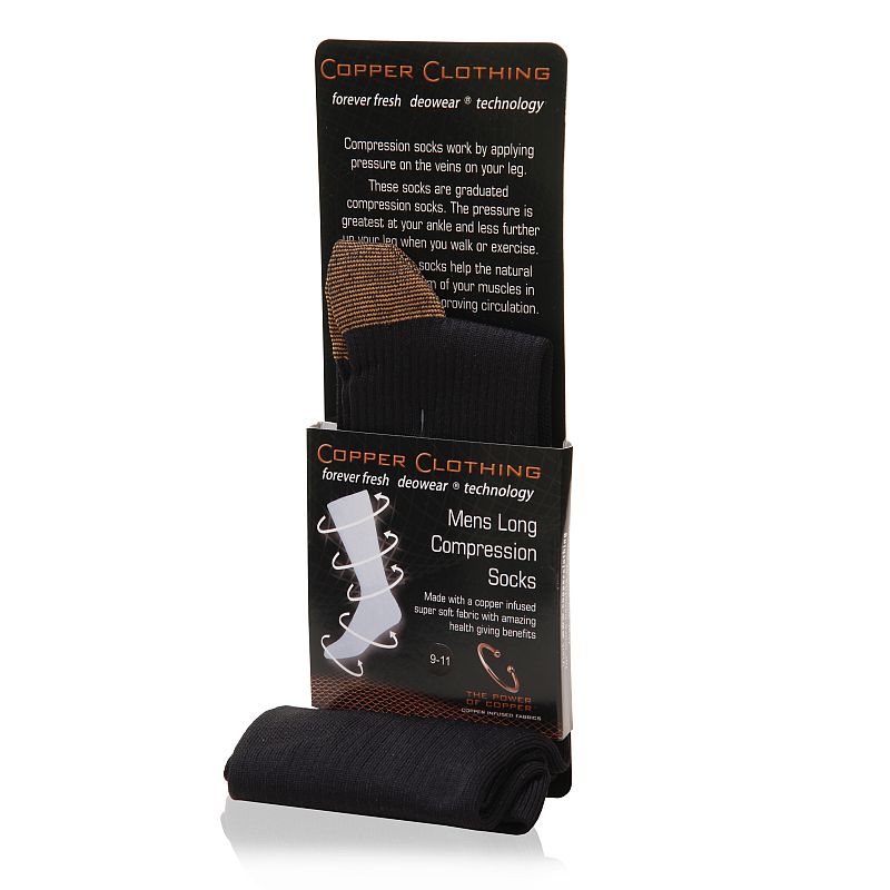 Warm Long Copper Compression Socks Health and Care