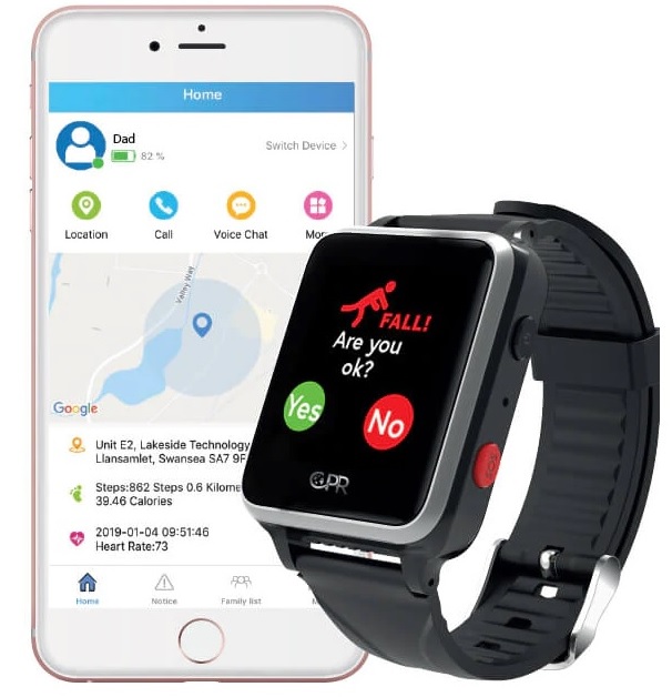 CPR Guardian III Dementia GPS Watch Health and Care