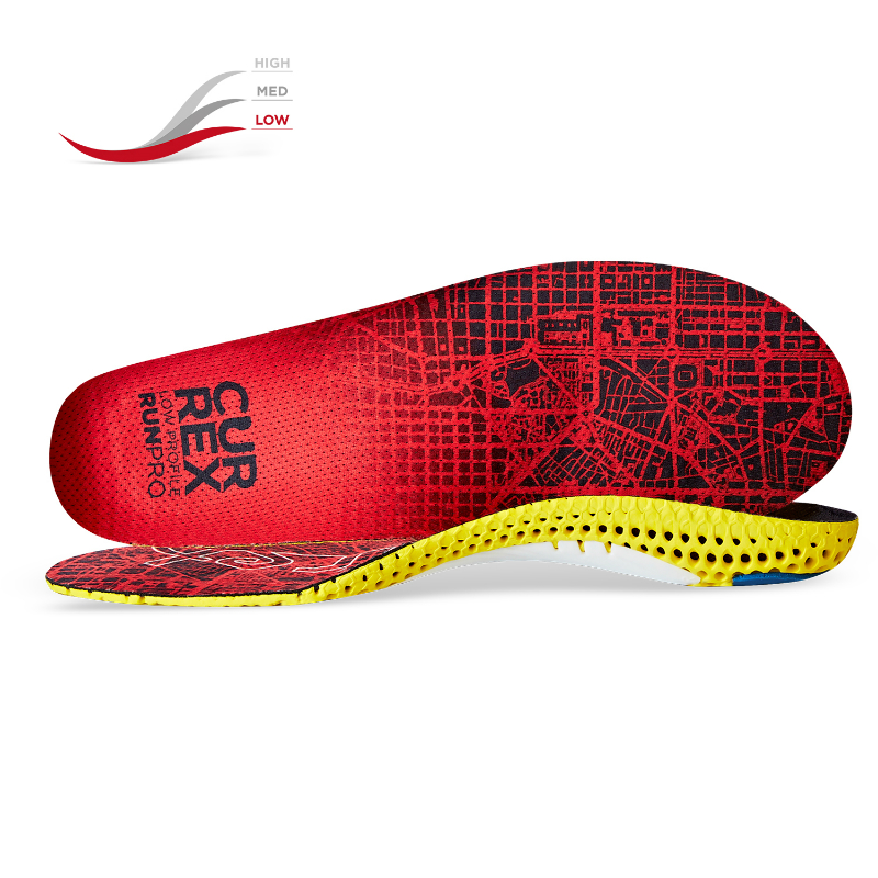 Currex RunPro Low Arch Running Insoles | Health and Care