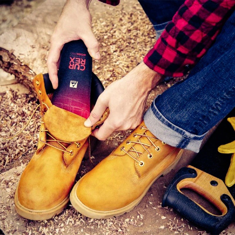 Currex WorkPro Low Arch Work Boot Insoles | Health and Care