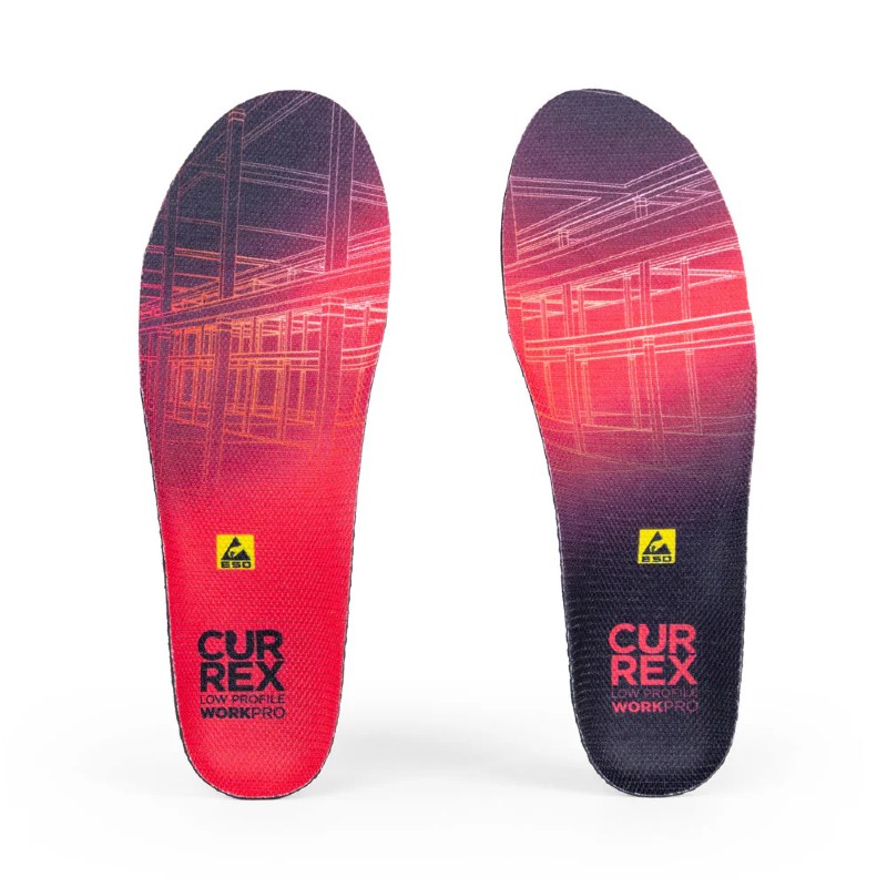 Currex WorkPro Low Arch Work Boot Insoles | Health and Care
