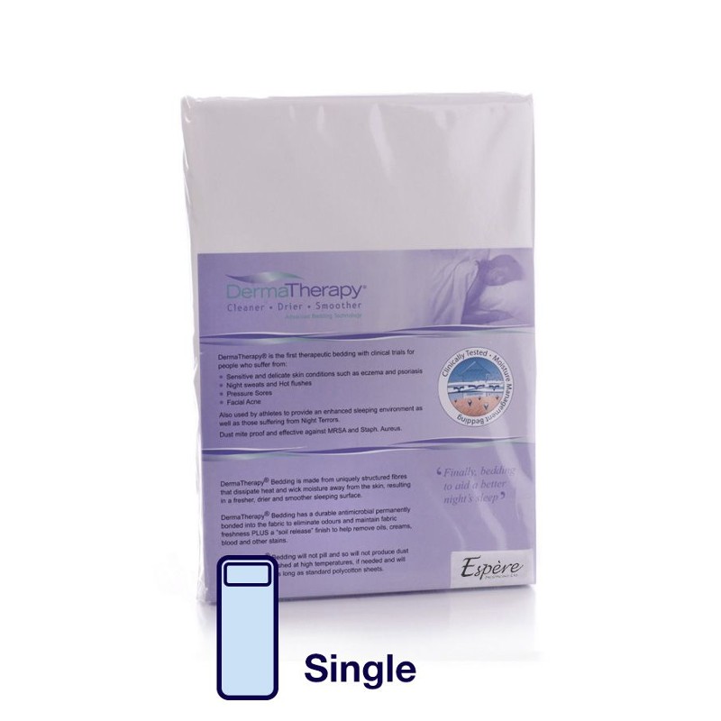 DermaTherapy Flat Sheet for Sensitive Skin Health and Care