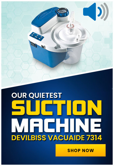 DeVilbiss Vacuaide 7314 Suction Machine - Our Quietest Suction Unit
