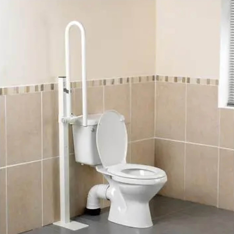 Fold Up Rails Homecraft Devon Floor Mounted Folding Rail | Health and Care