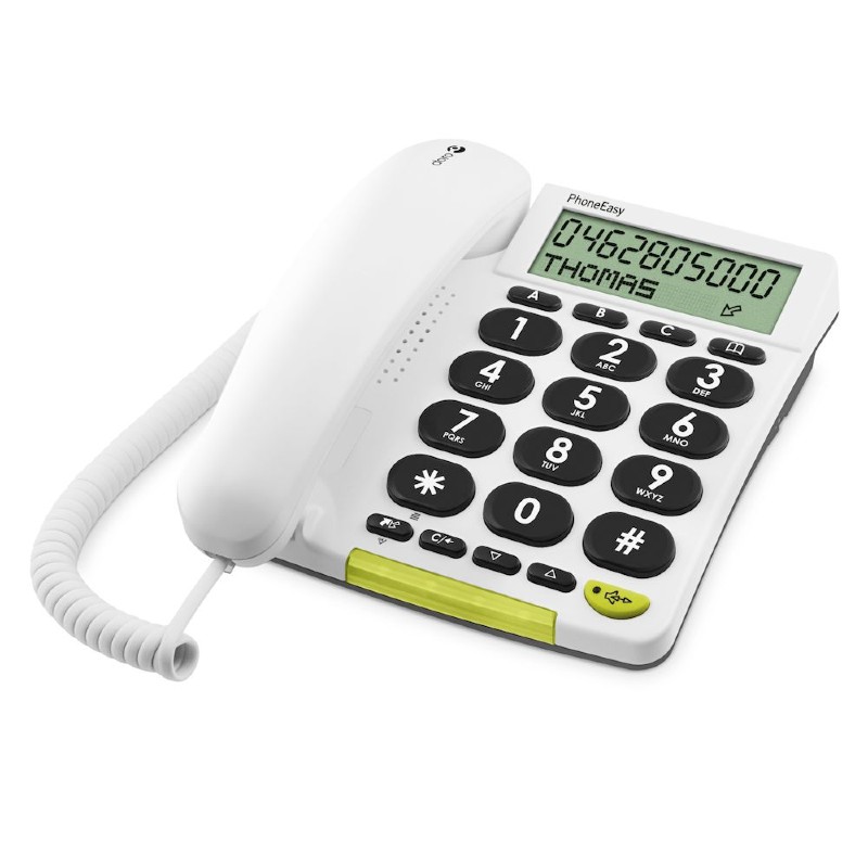 Doro Big Button Corded Landline Telephone Health and Care