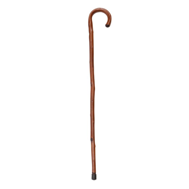 Crook Handle Chestnut Walking Stick Health and Care