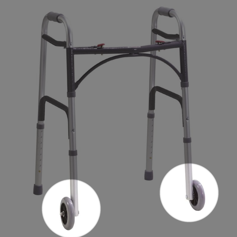 Drive Walking Frame Front Castors (Pair) | Health and Care