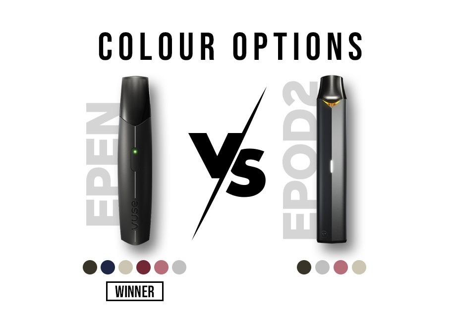 Which Vuse Colour Options Are Available?
