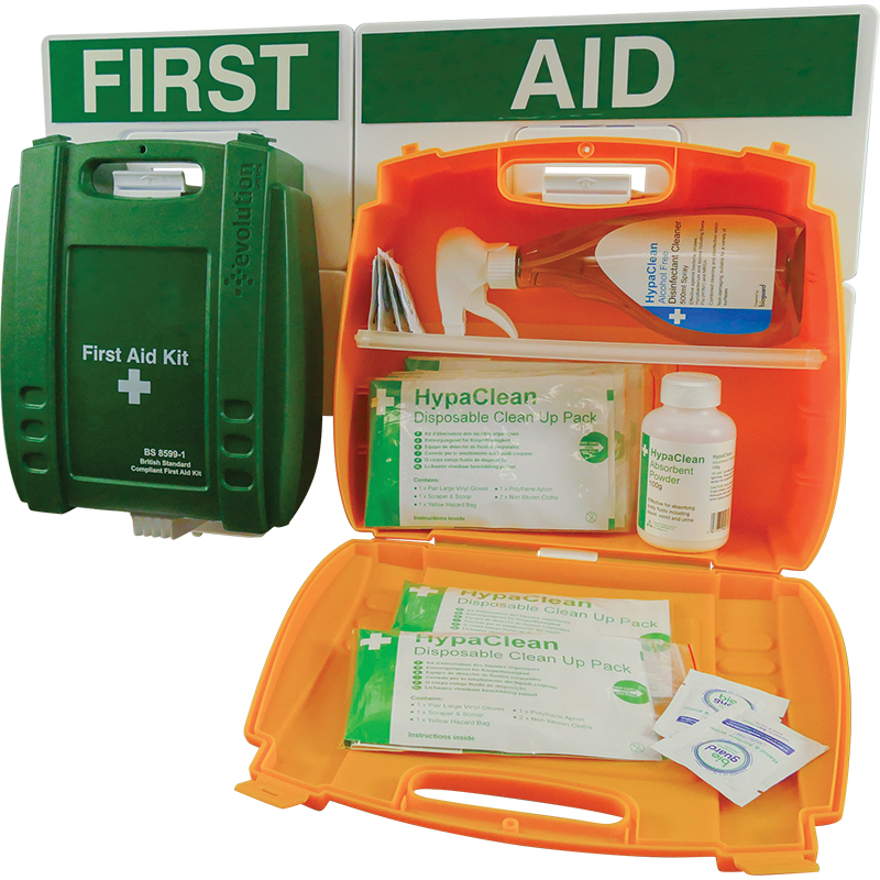Red Stockholm Bag First Aid Kit for Burns
