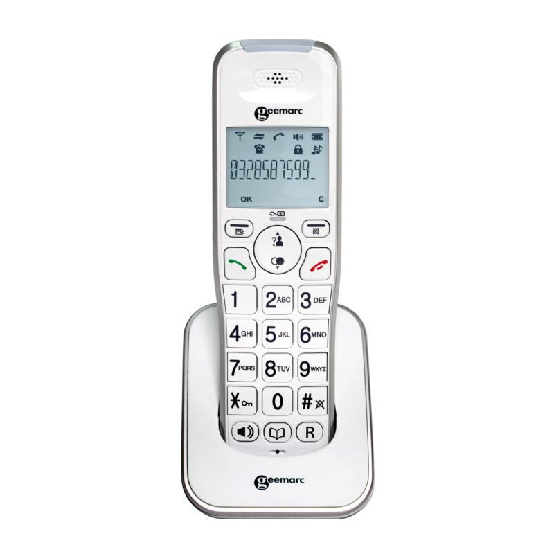 Geemarc AmpliDECT 295 Photo Amplified Cordless Telephone with Answering Machine Health and Care