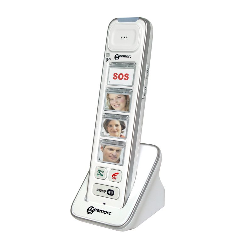 Geemarc AmpliDECT 295 Photo Amplified Cordless Telephone with Answering