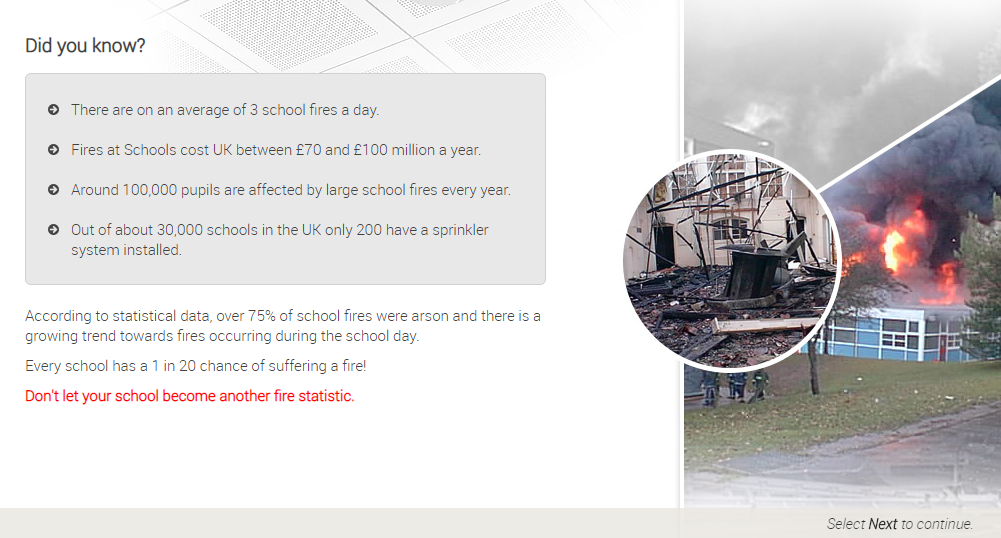 Fire statistics in schools are rising Fire Statistics in UK Schools