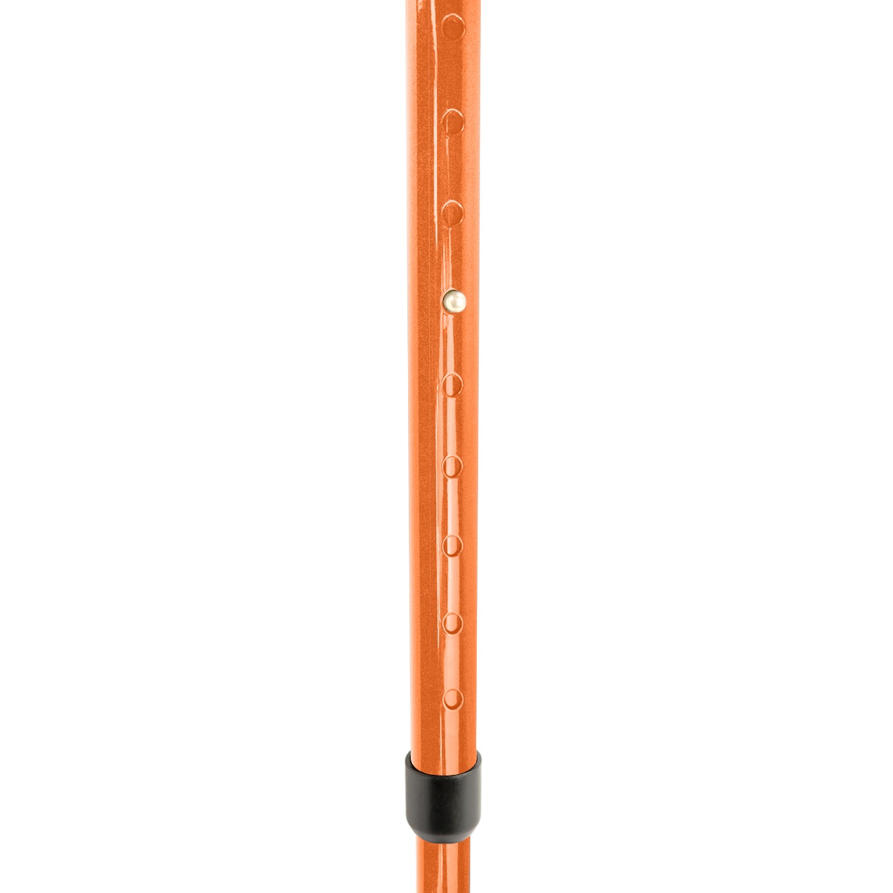 Flexyfoot Comfort Grip Open Cuff Orange Crutches Pin System
