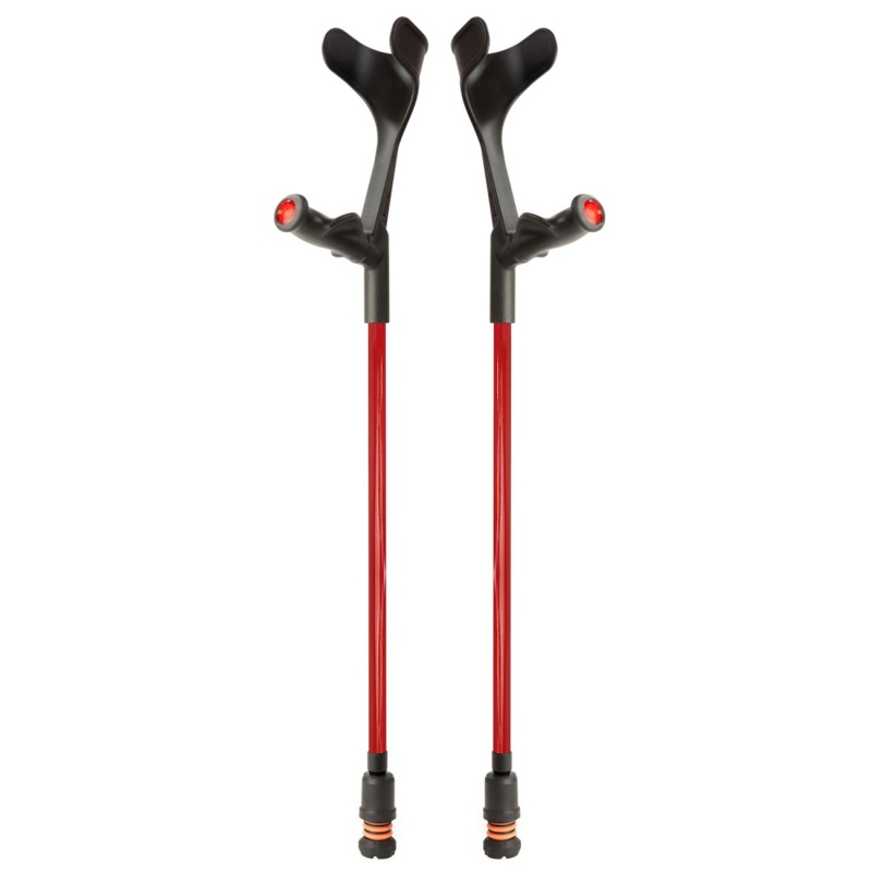Flexyfoot Comfort Grip Open Cuff Crutches Health and Care
